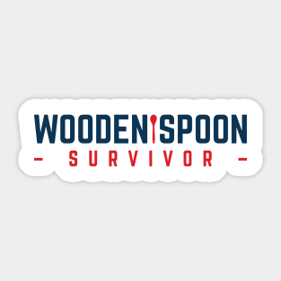 Wooden Spoon Survivor v3 Sticker